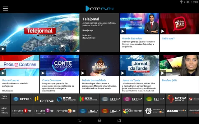 RTP Play android App screenshot 9