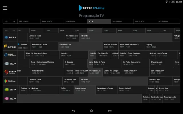 RTP Play android App screenshot 6